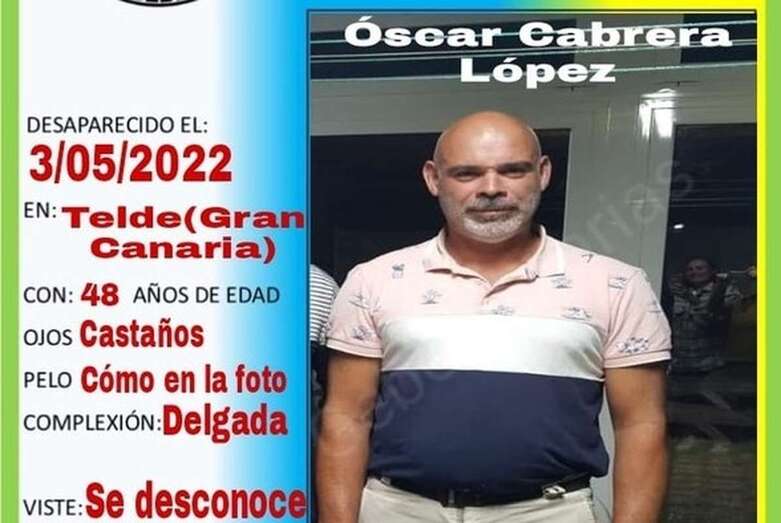 Imagen con datos de Óscar Cabrera que difundió GEBE Canarias/TA.